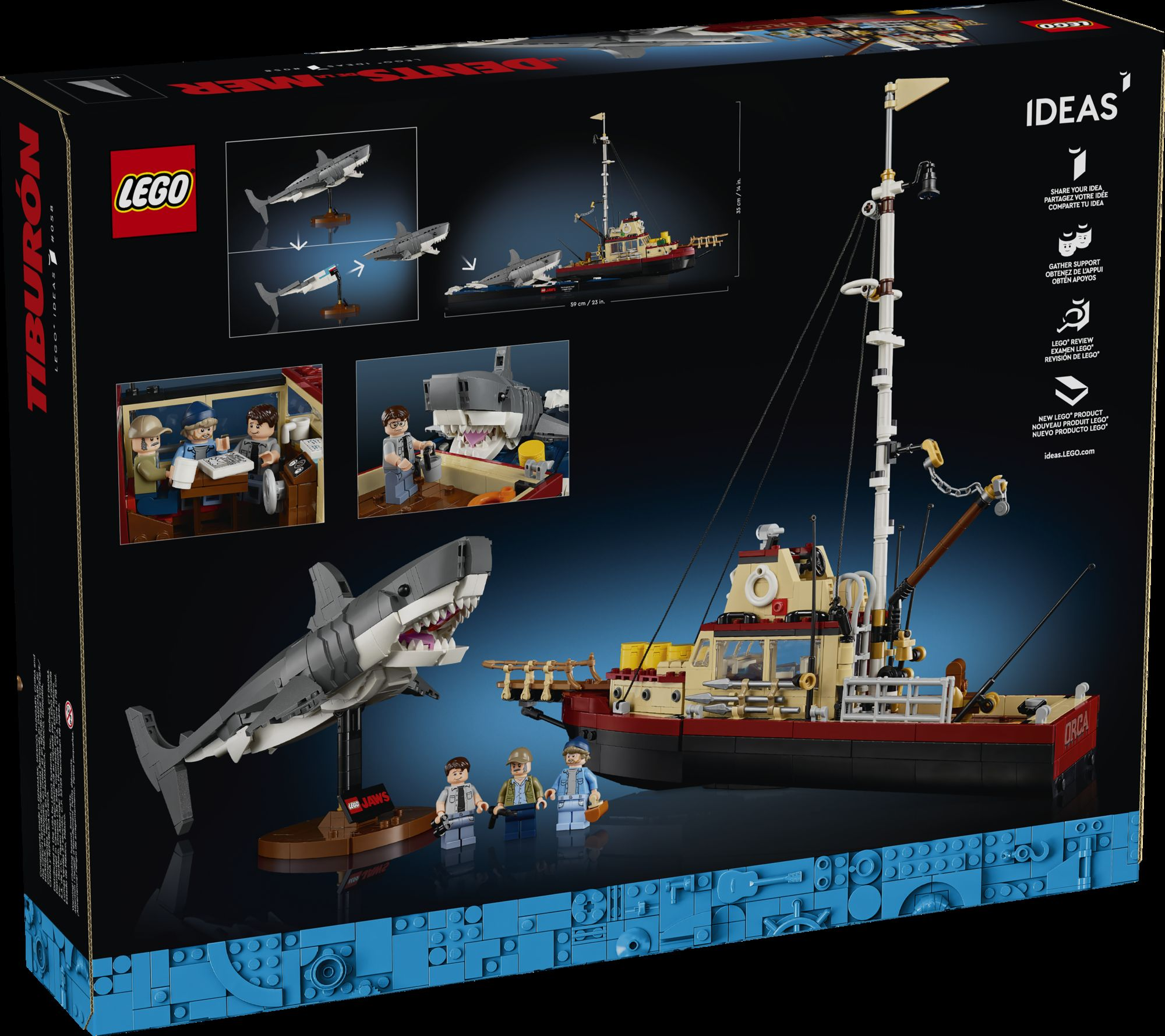 LEGO Ideas Jaws 21350