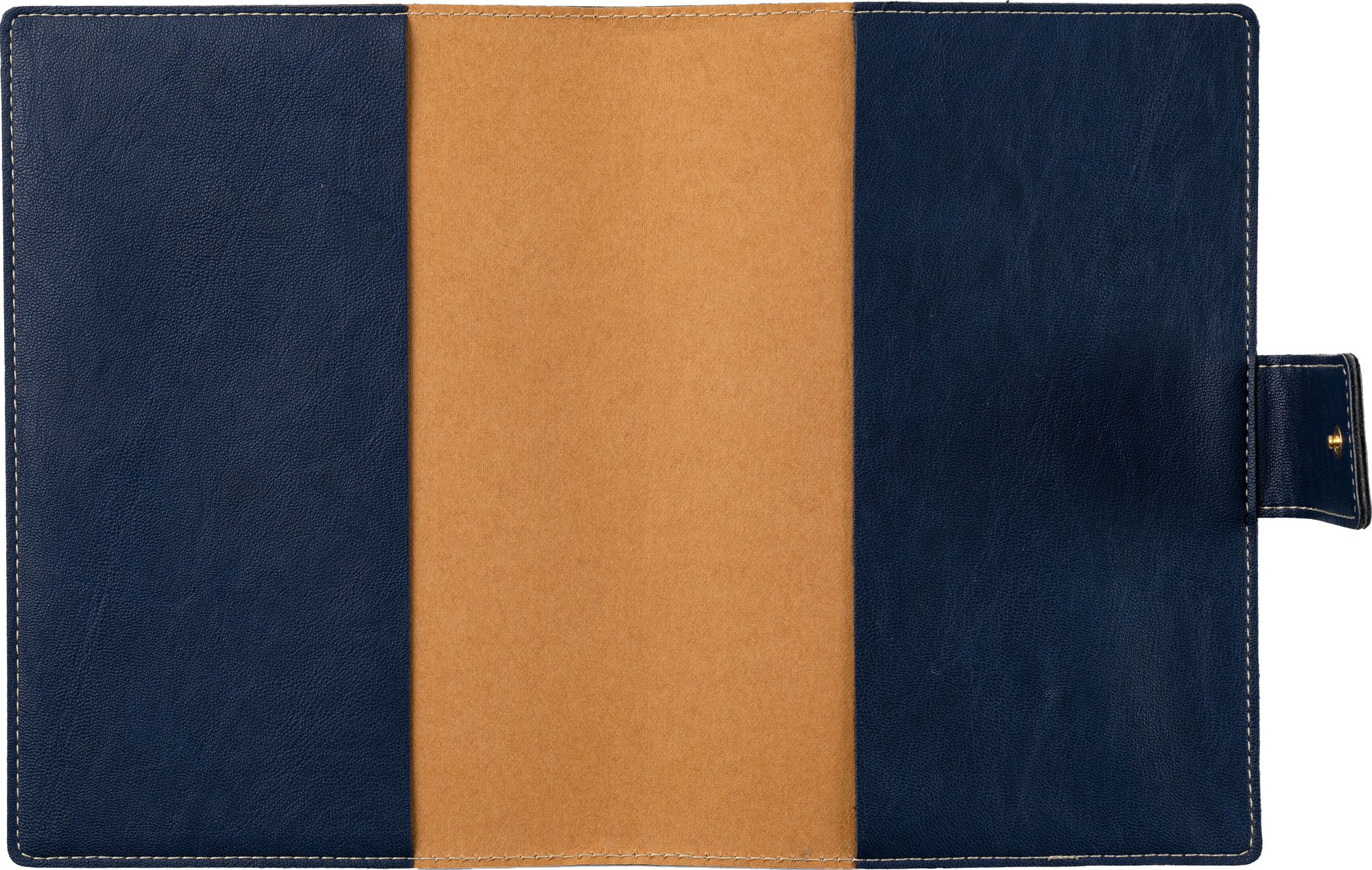 Paper Source Nautic Blue A5 Leather Journal Cover with Clasp