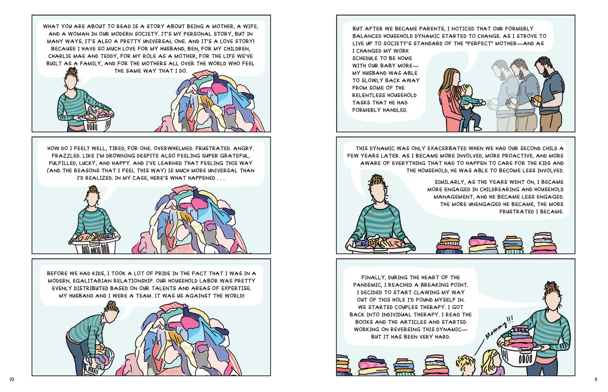 Mama Needs a Minute!: A Candid, Funny, All-Too-Relatable Comic Memoir about Surviving Motherhood