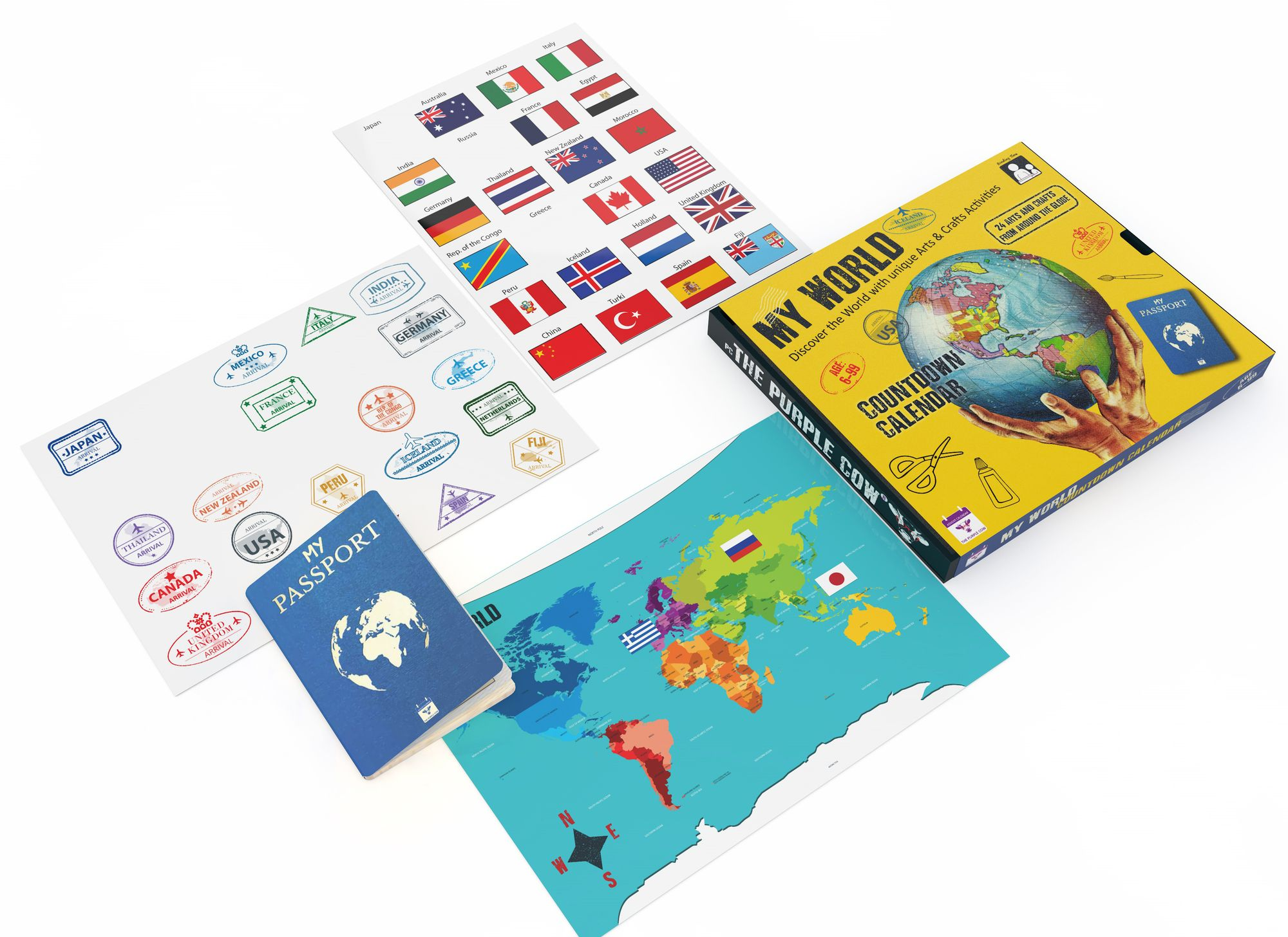 Countdown Calendar My World