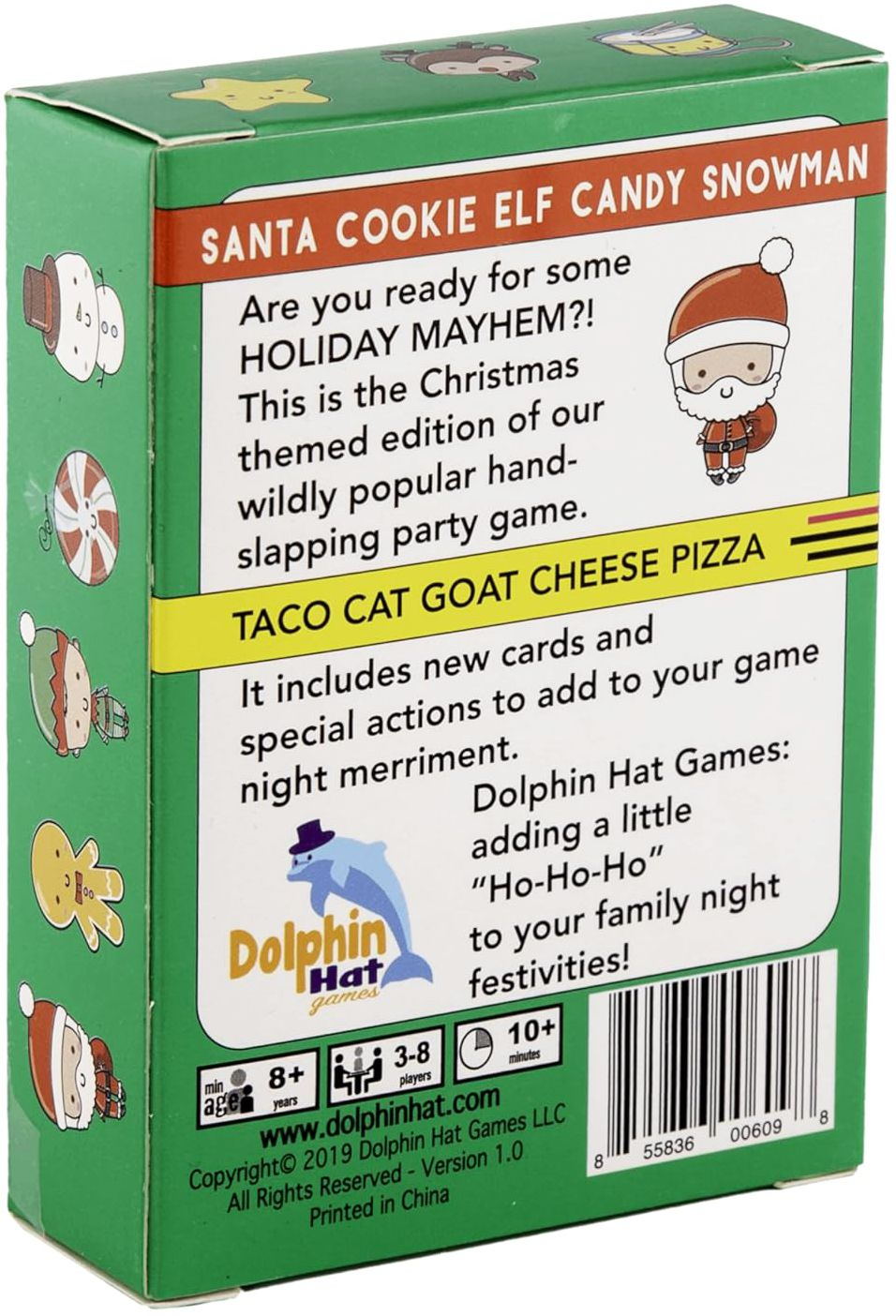 Santa Cookie Elf Candy Snowman