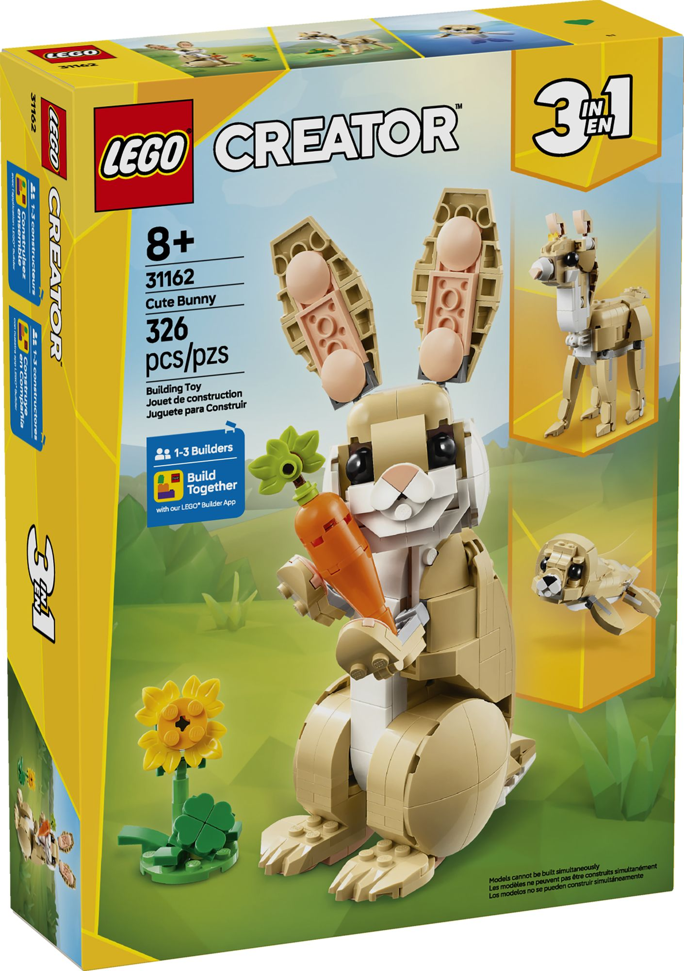 LEGO Creator Cute Bunny 31162