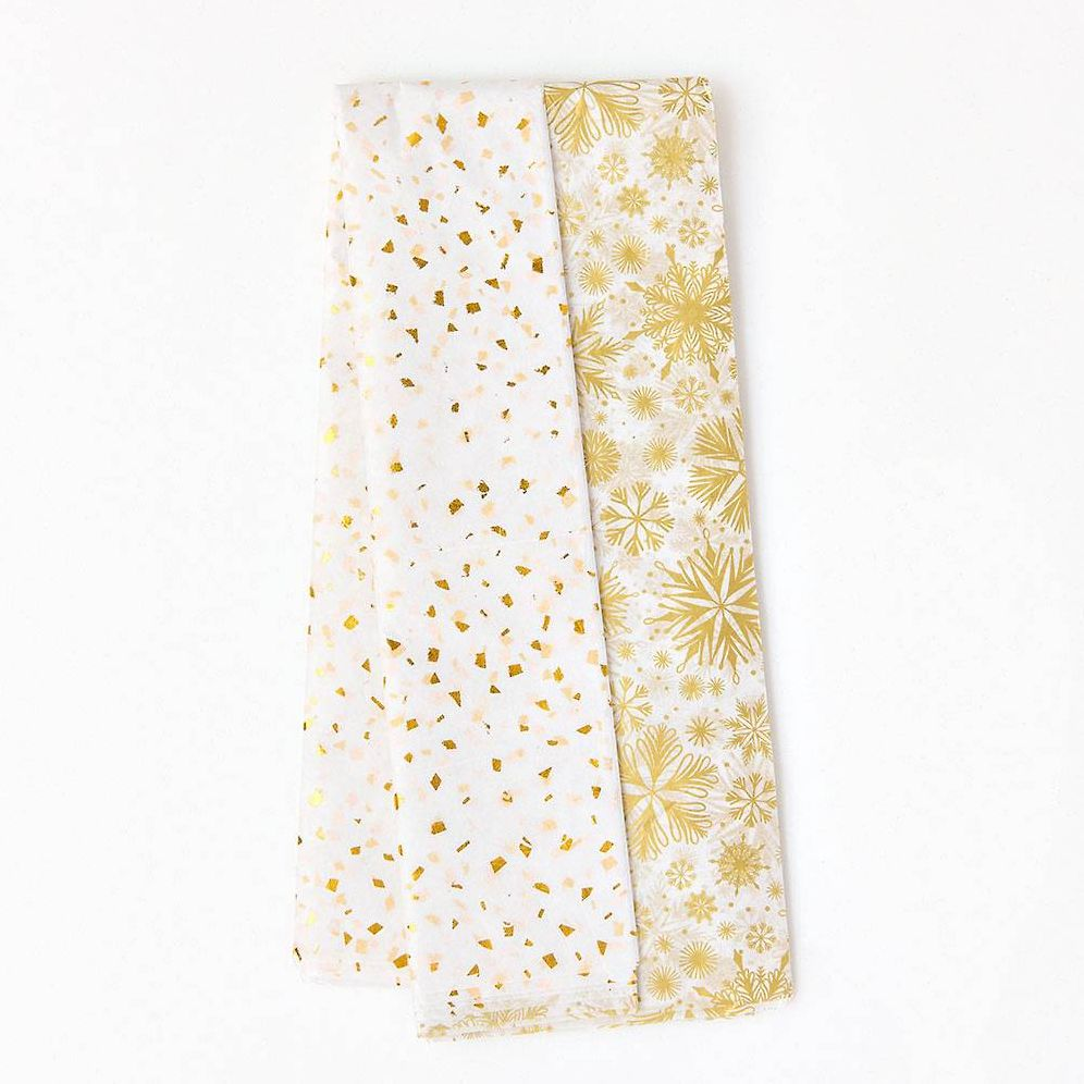 Gold Holiday Tissue Paper Set