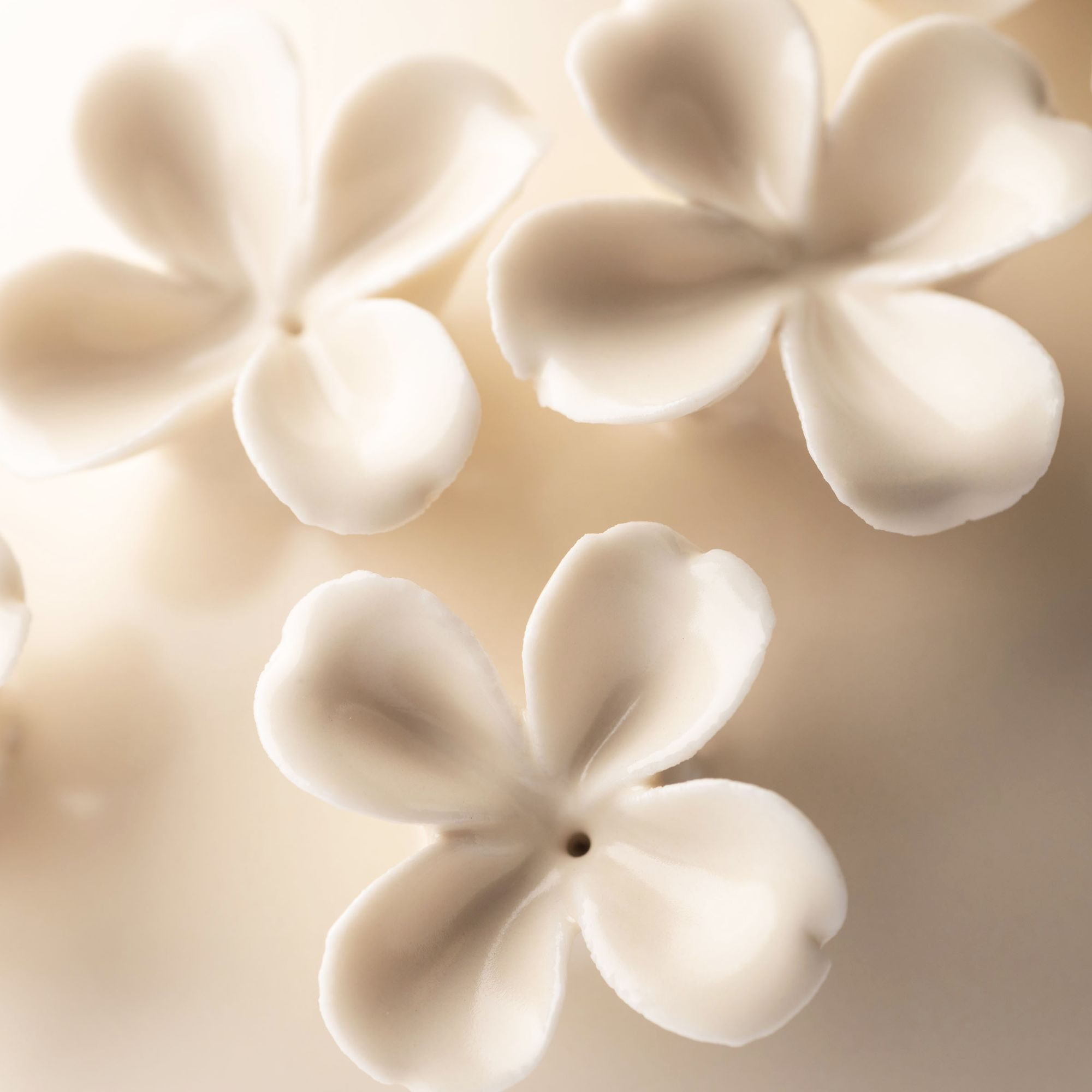 3D Floral Ceramic Vase