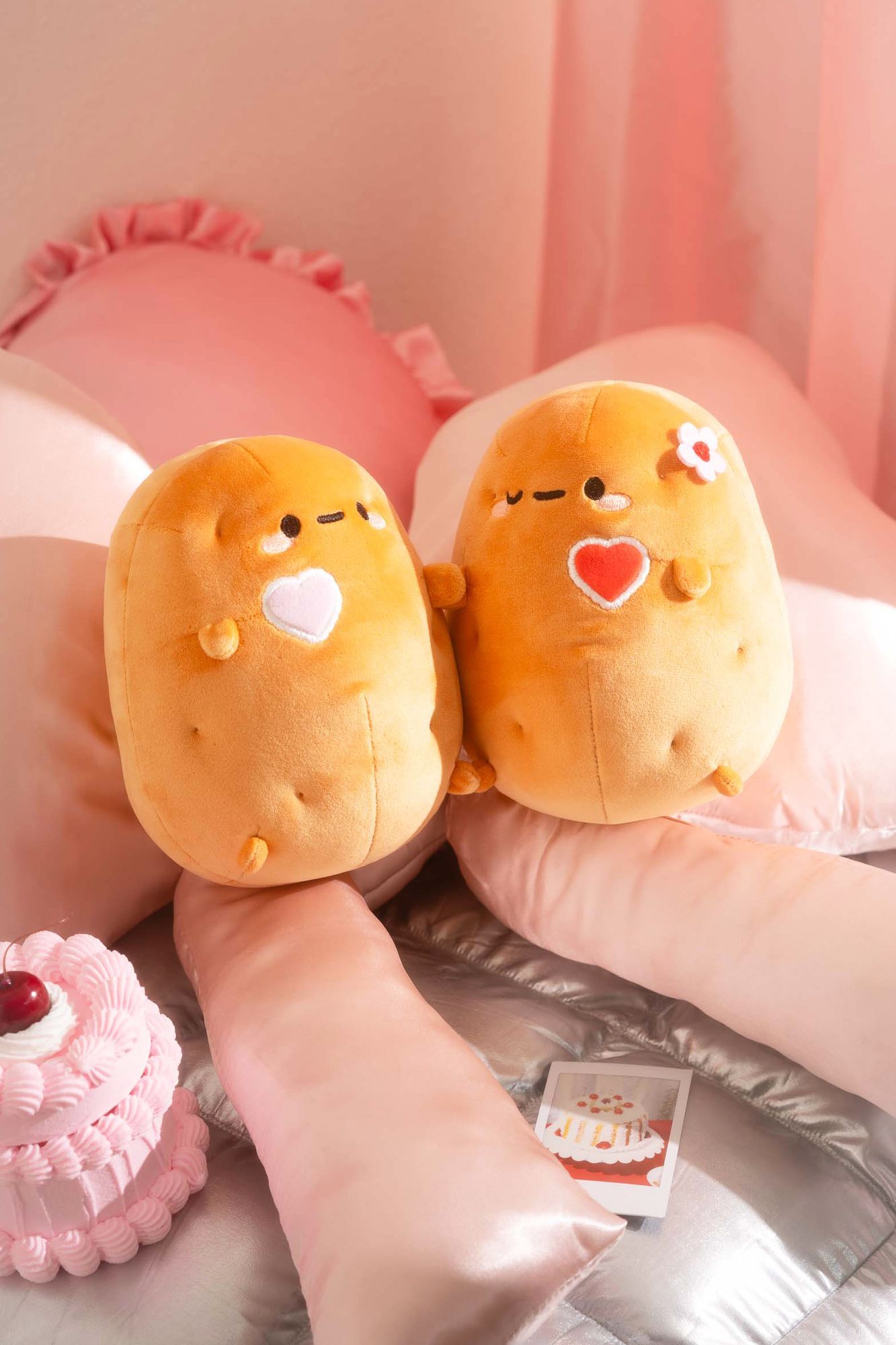Smoko Tayto 7" Hot Potatoes Mochi Plush Duo