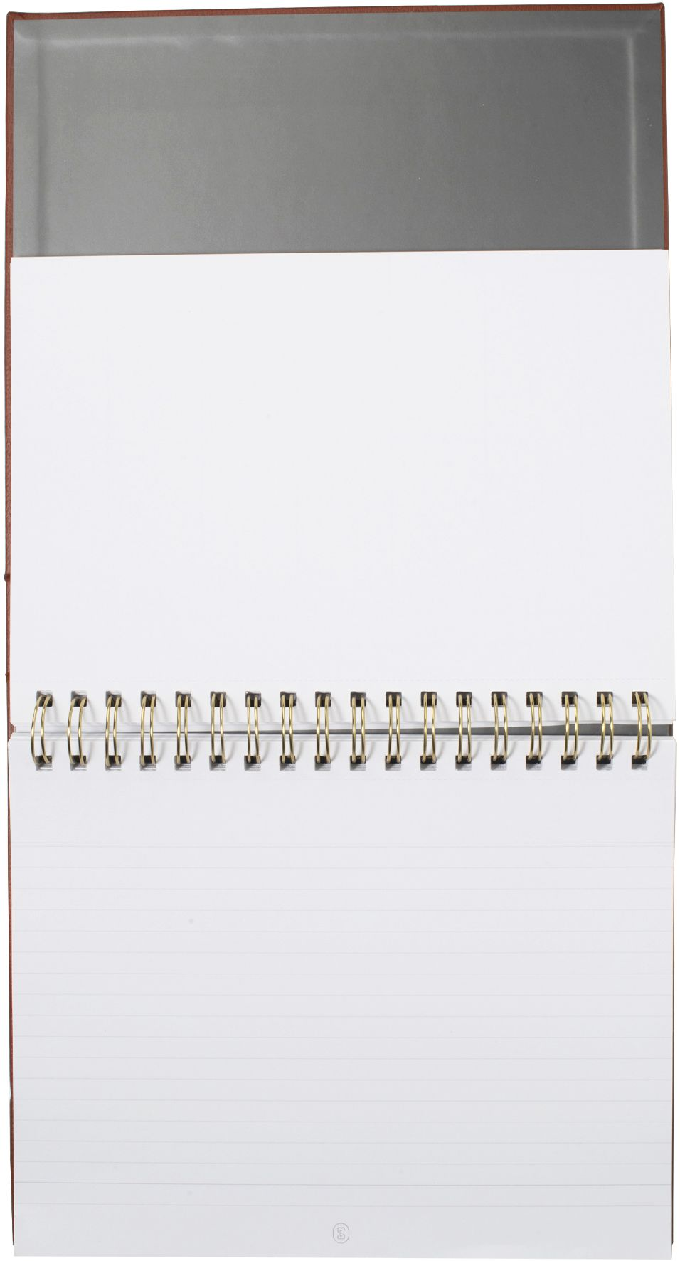 Letter Flow Cognac Desk Pad