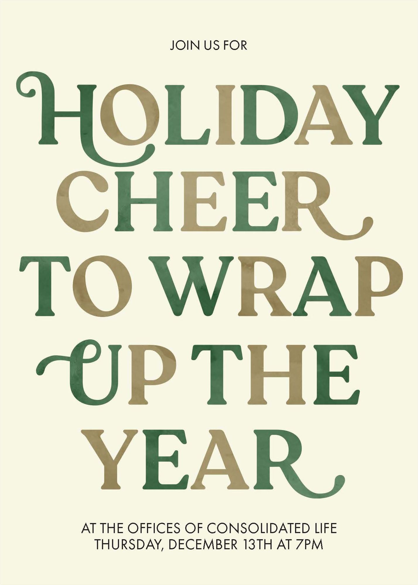 That's A Wrap Holiday Card