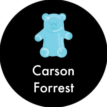 Gummy Bear Personalized Stickers