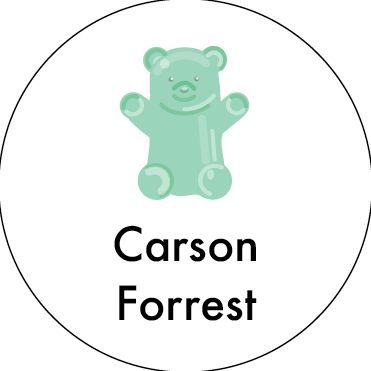 Gummy Bear Personalized Stickers