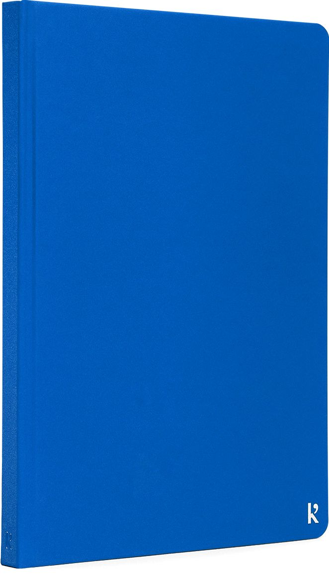 Karst Stone Paper A5 Hardcover Notebook - Boltblue