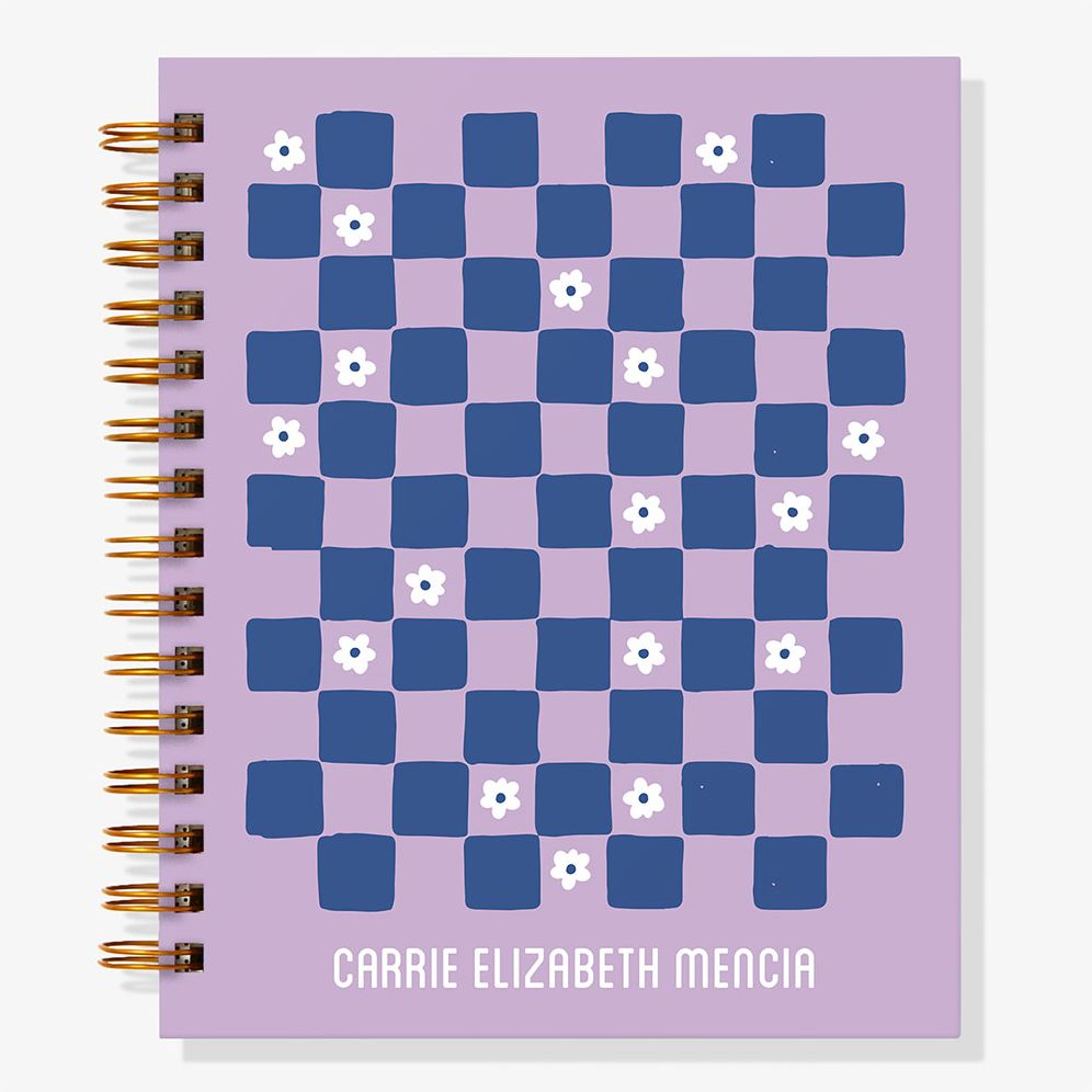 12-Month Cozy Patchwork Custom Planner