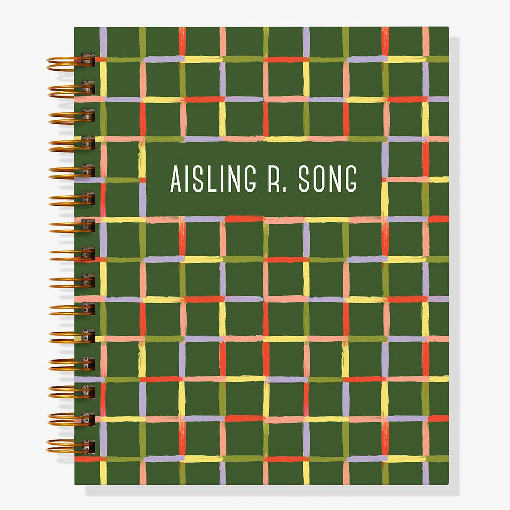 12-Month Bright Grid Custom Planner