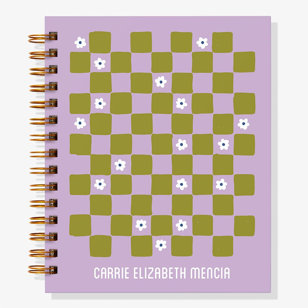 12-Month Cozy Patchwork Custom Planner