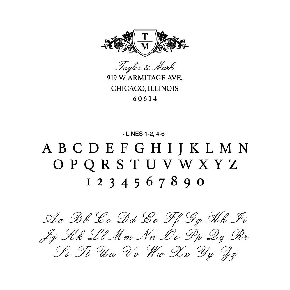 Crest Custom Stamp and Stamp Tool