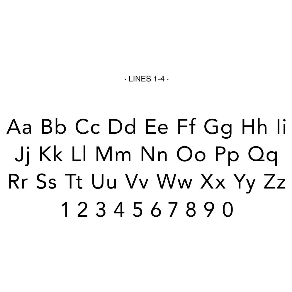 Optima Custom Embosser Plate with Embossing Tool