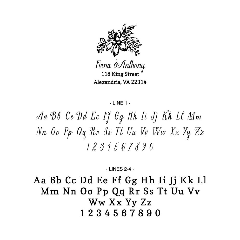 Golden Blooms Custom Stamp and Stamp Tool