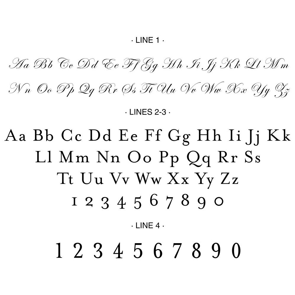 Pearl Border Custom Embosser Plate with Embossing Tool