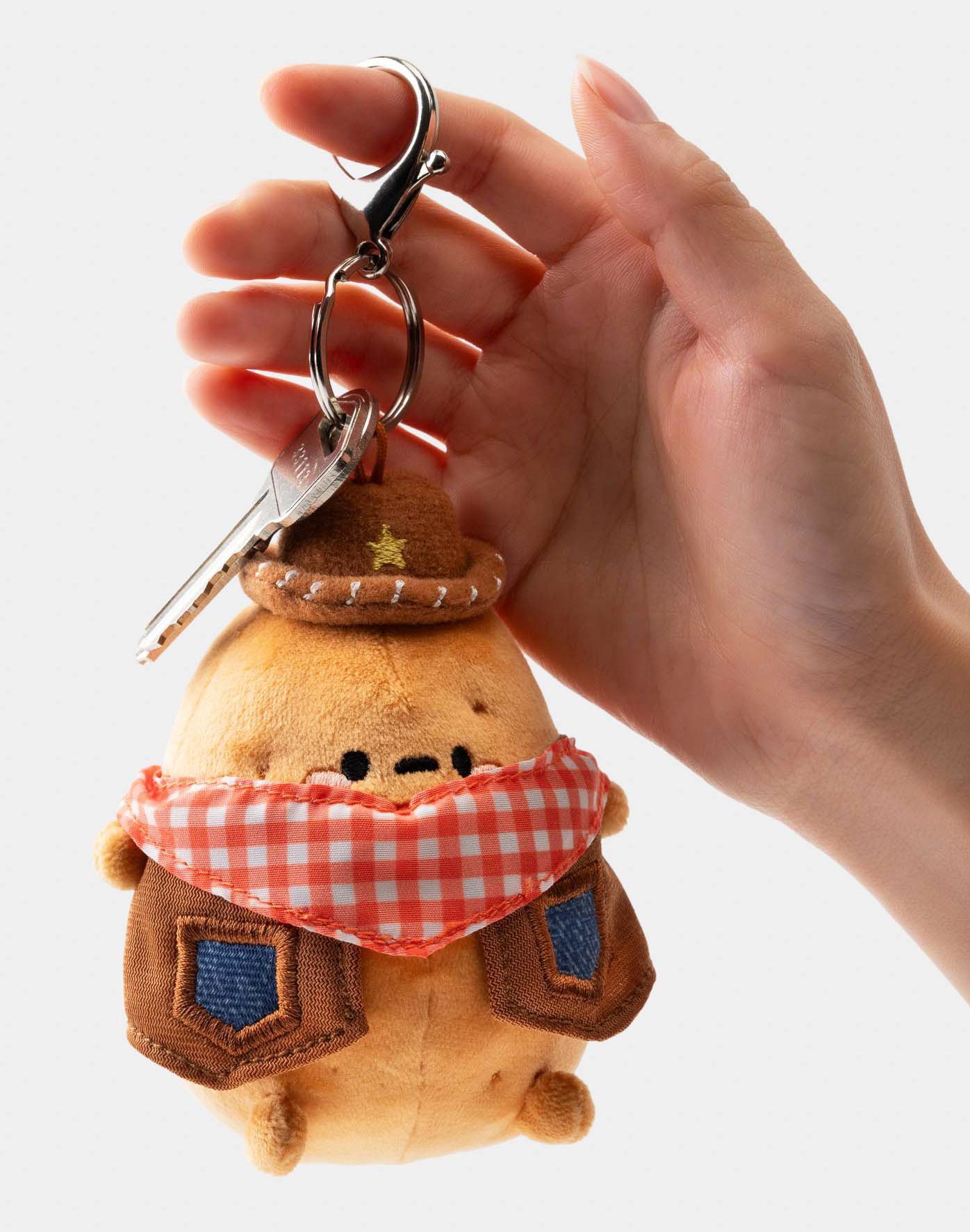 Cowboy Tayto 4" Plush Keychain