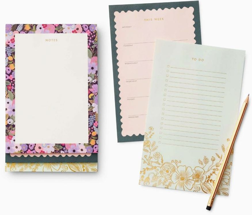 Garden Party Tiered Notepad