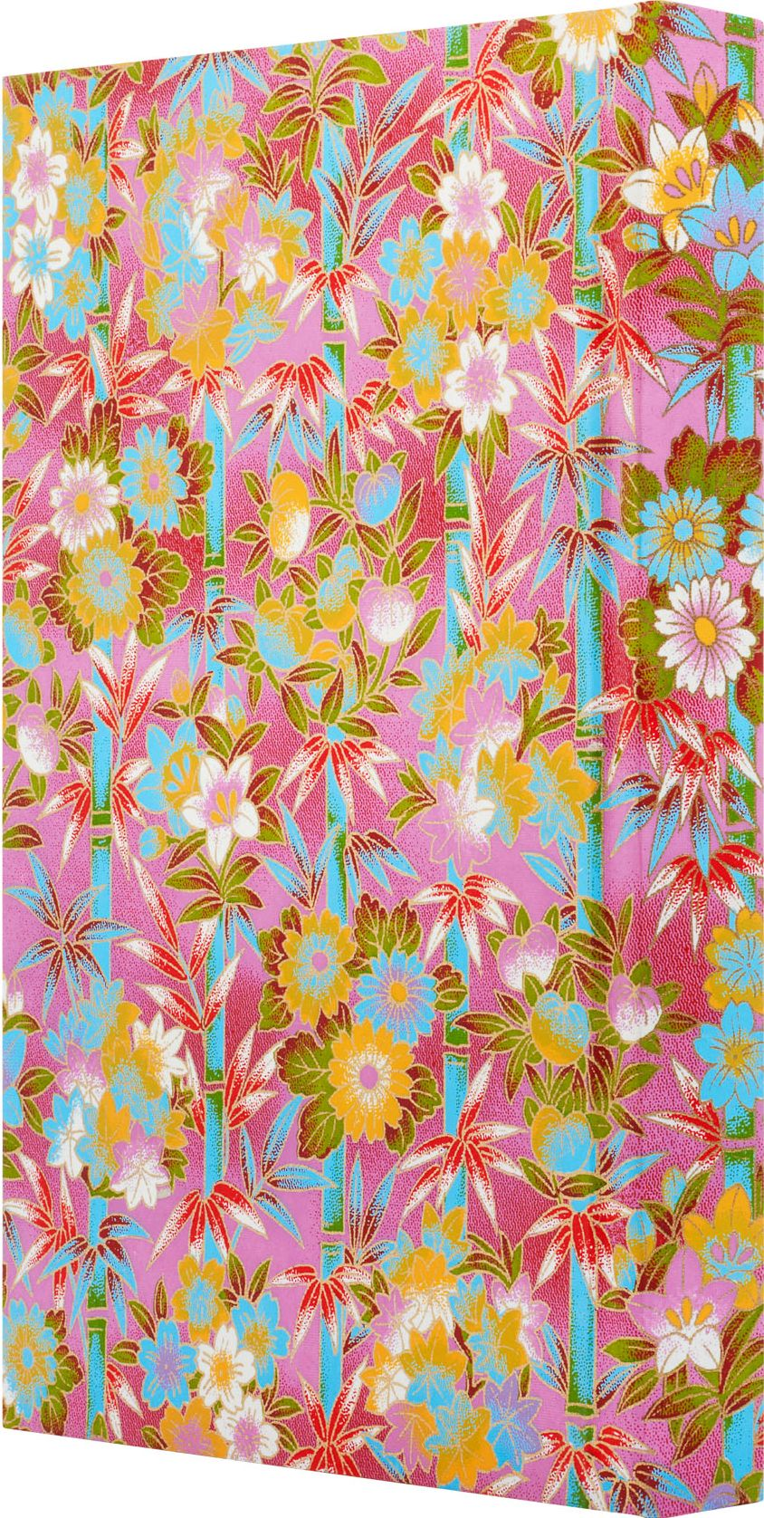 Heritage Medium Notebook Cluster Flowers / Bamboo Purple