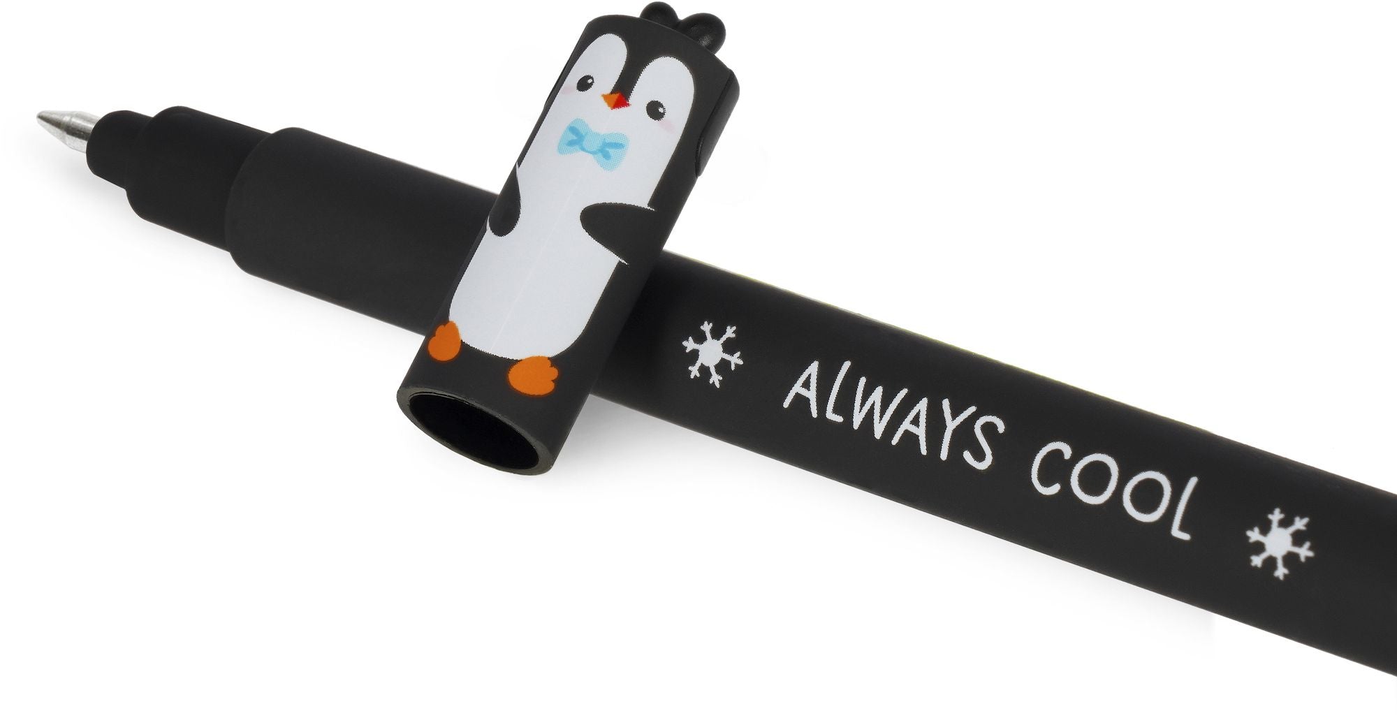 Penguin Erasable Gel Pen - Turquoise Ink