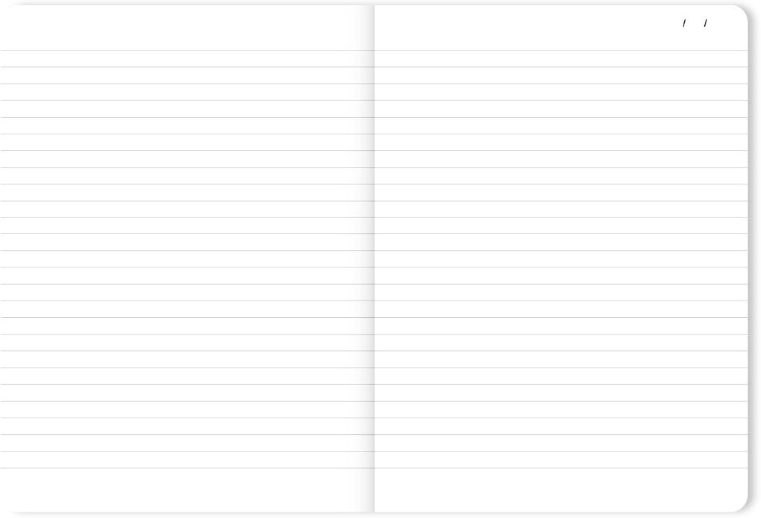 Fabrique a la Carte Notebook stripes