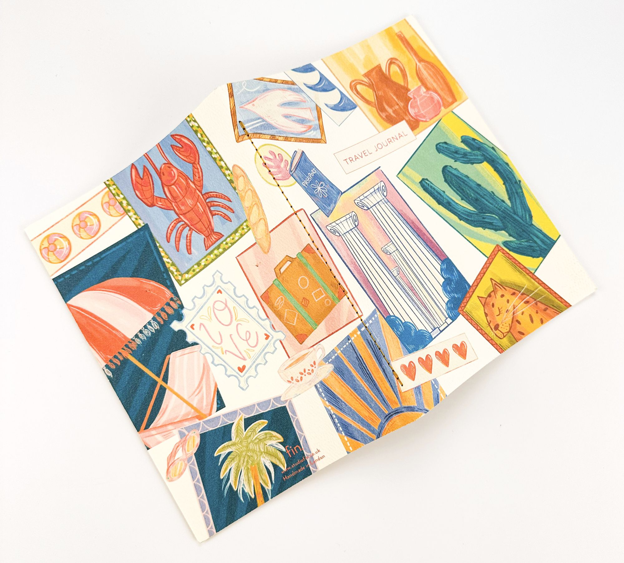 Handmade Travel Journal / Adventure