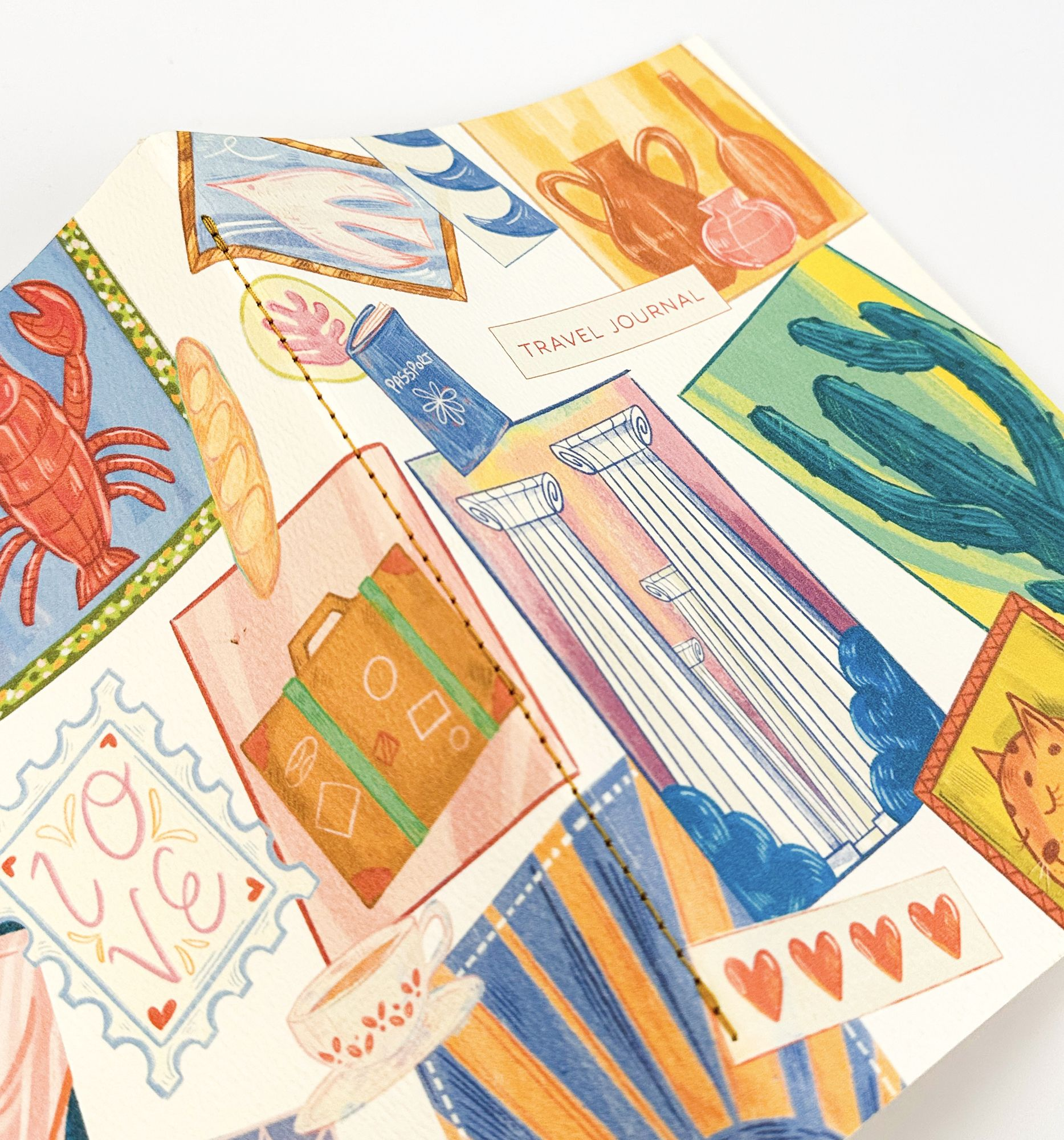 Handmade Travel Journal / Adventure