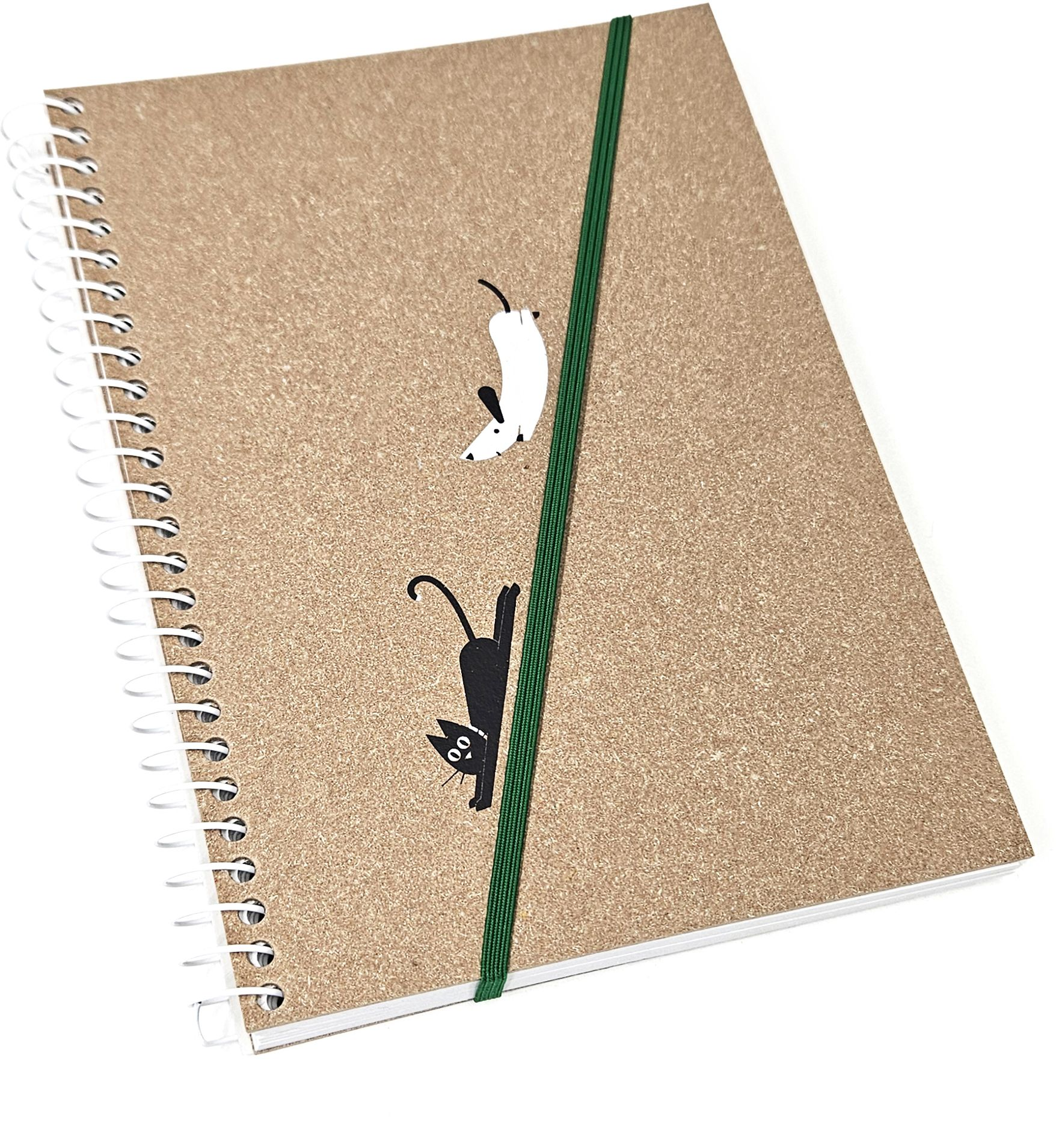 Spiral Cat and Dog Notebook - Exclusive