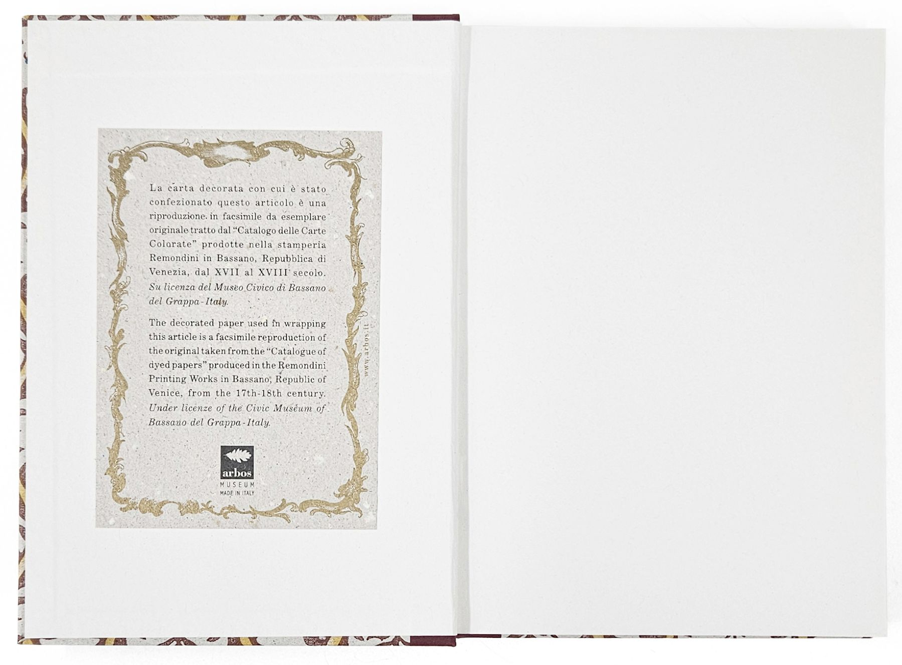 Remondini Italian Floral Journal