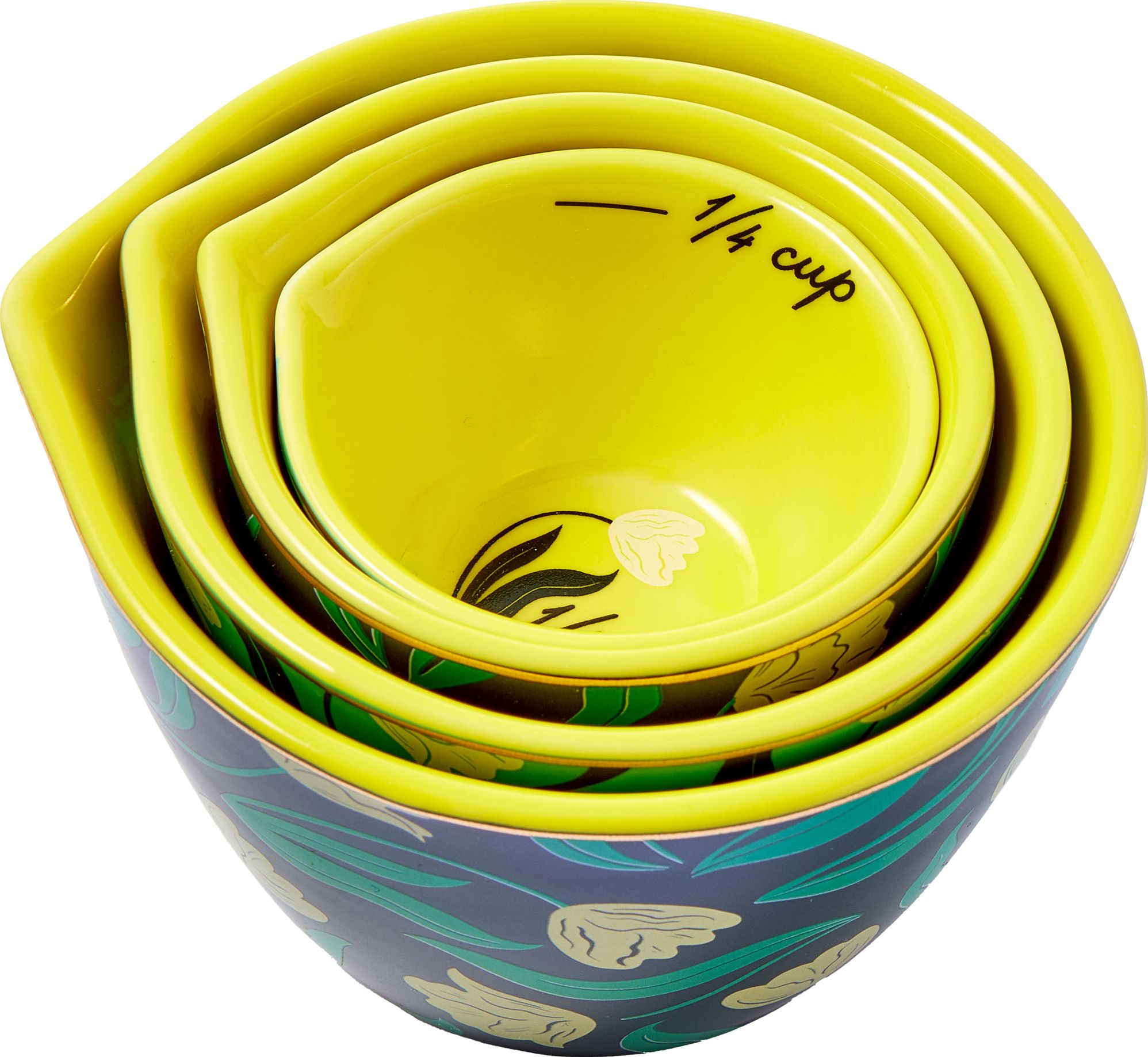 Midnight Tulip Measuring Cups
