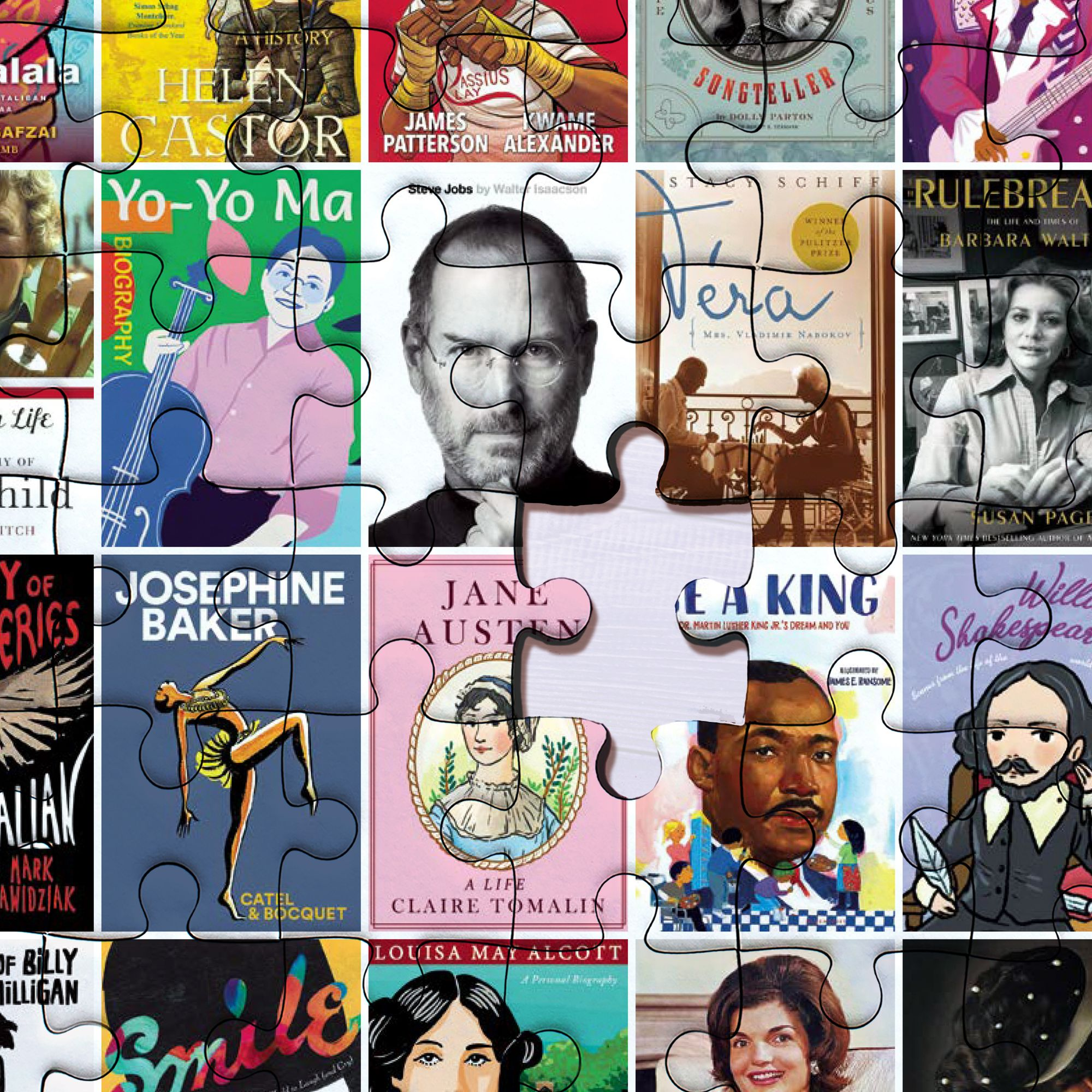 Biographies 1000-Piece Jigsaw Puzzle