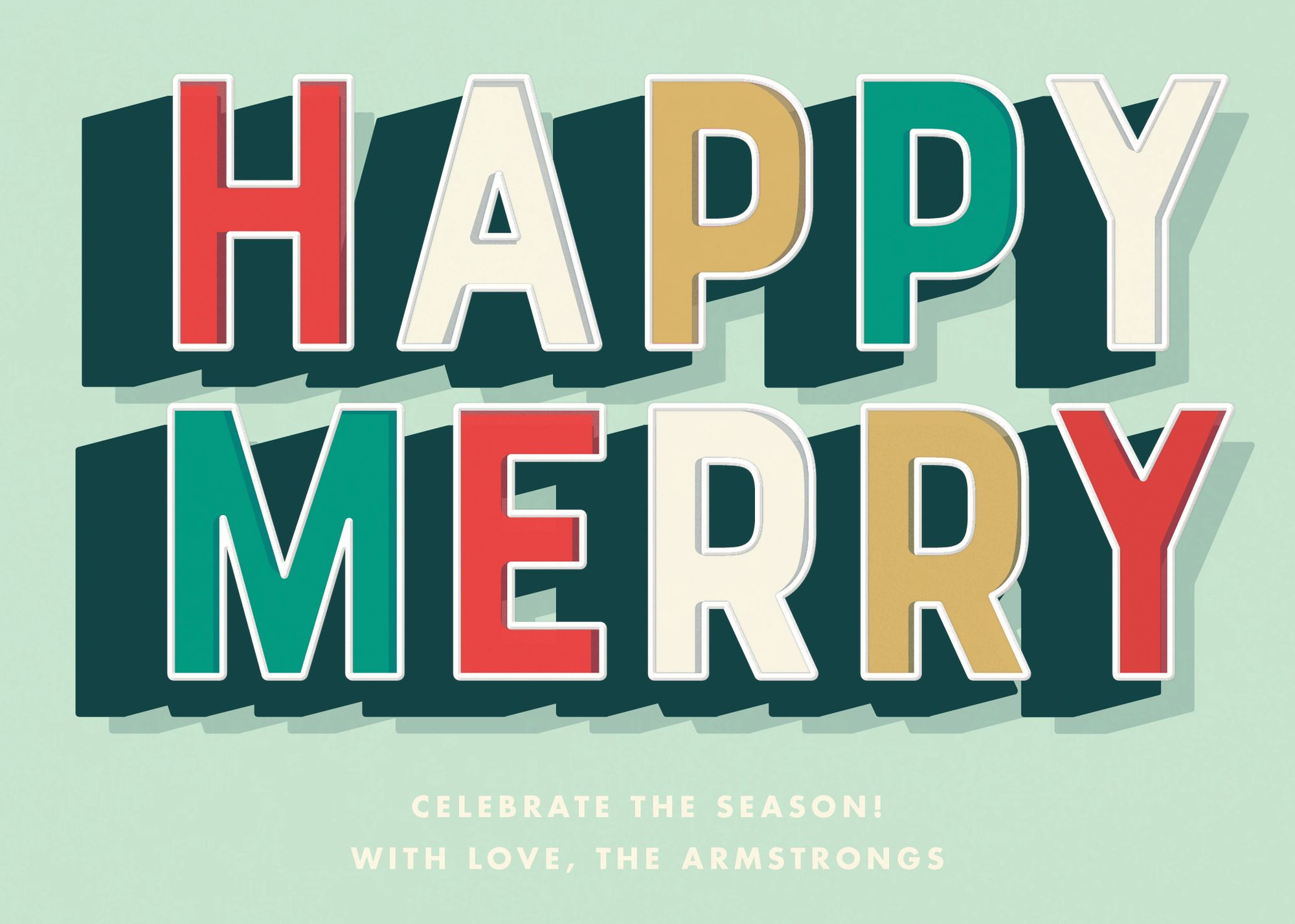 Keep it Happy Holiday Card