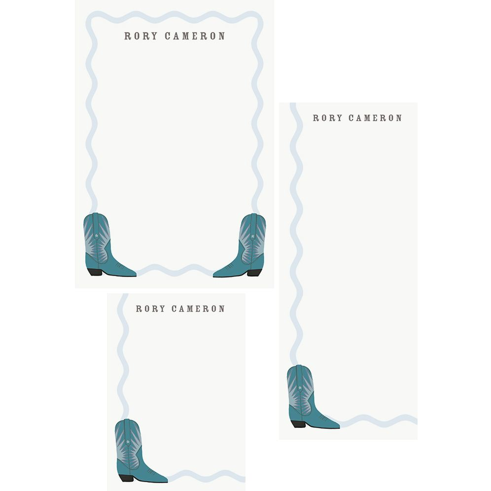 Boots Mixed Personalized Notepads