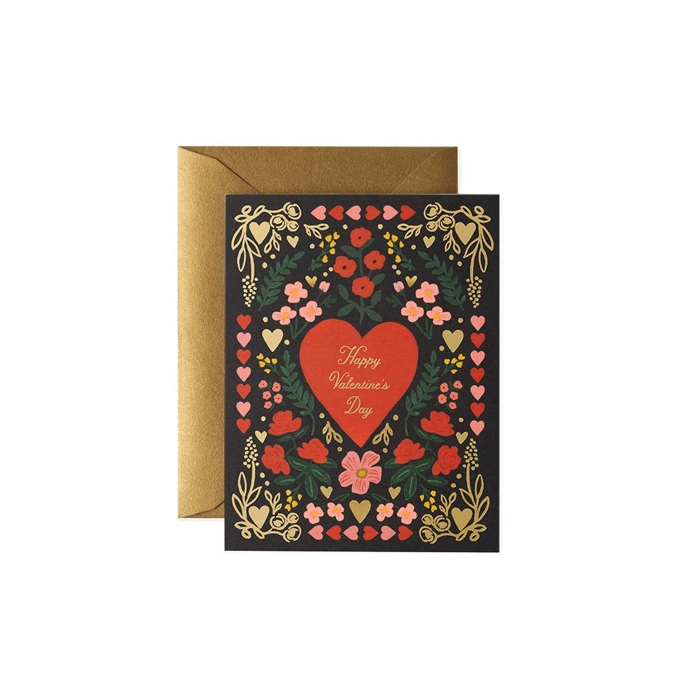 Juliet Heart Valentine's Day Greeting Card