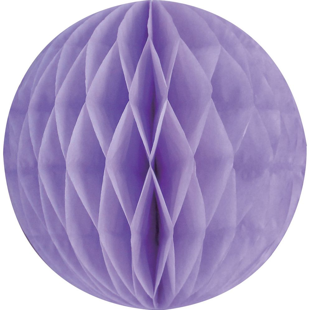 Light Purple SM Paper Honeycomb Sphere