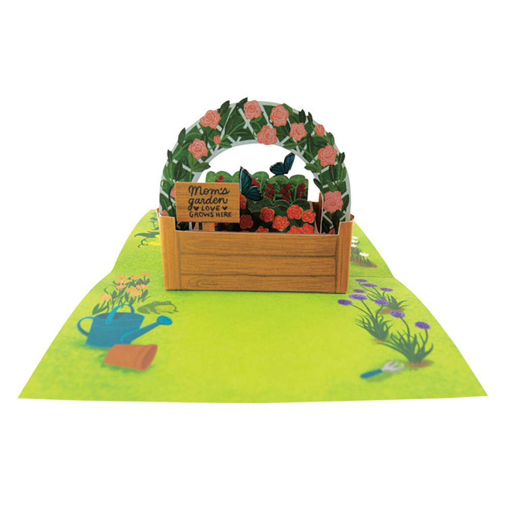 Mom's Garden Popup Mother's Day Card