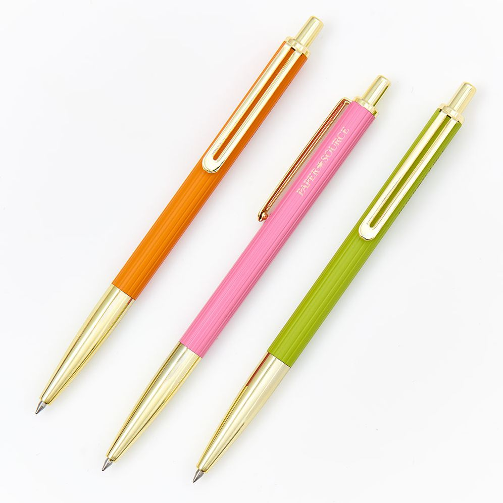 PS Collection Ribbed Sherbert Gel Pen S/3