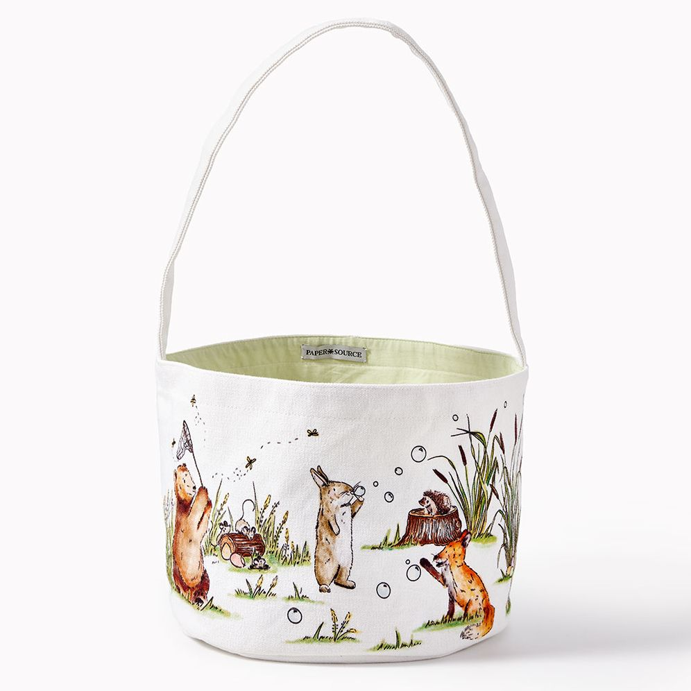 Easter Critter Storybook Basket