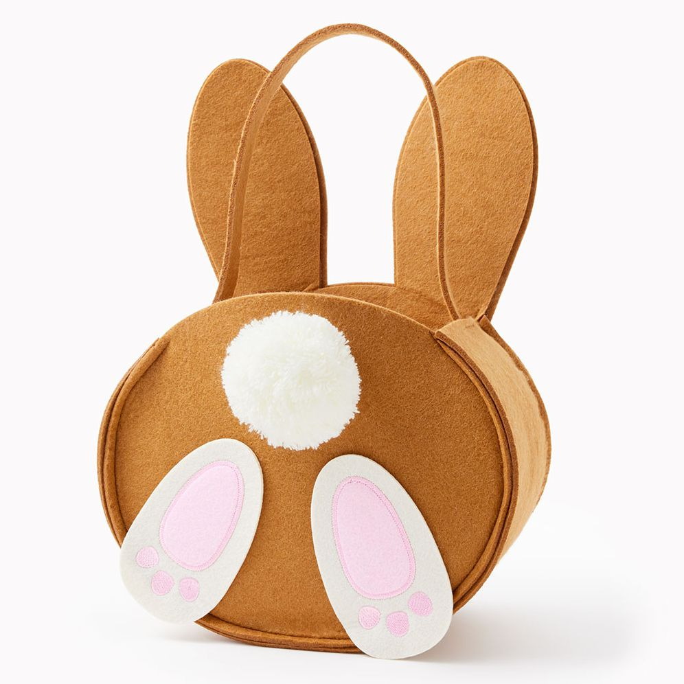 Bunny and Pom Tail Basket