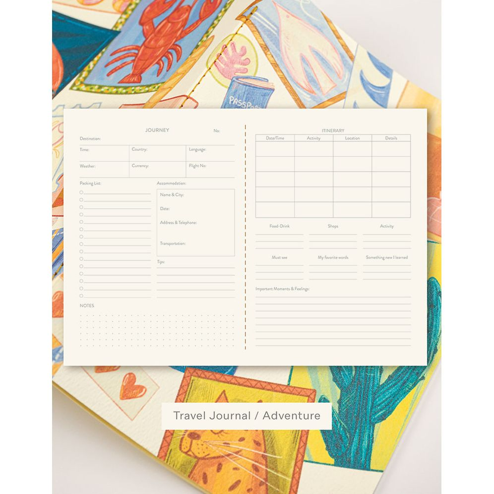 Handmade Travel Journal / Adventure