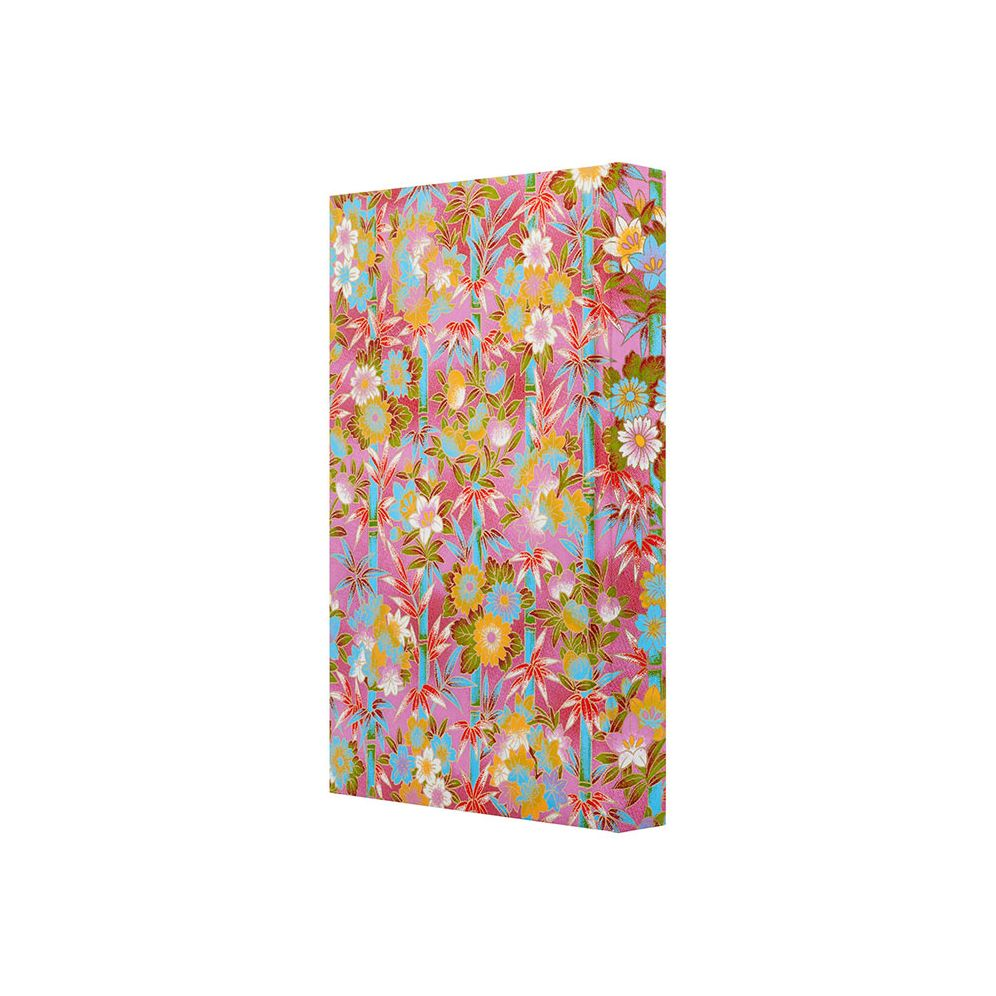 Heritage Medium Notebook Cluster Flowers / Bamboo Purple