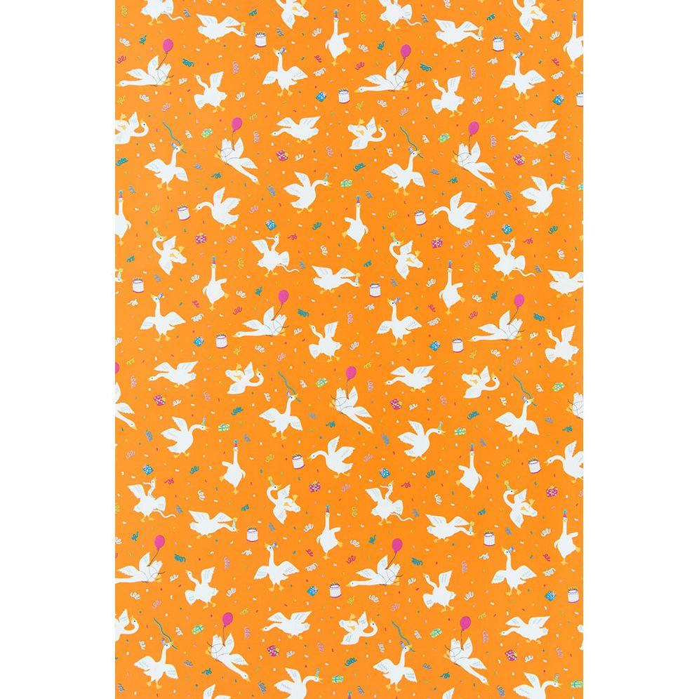 Silly Geese Party Stone Paper Wrapping Roll