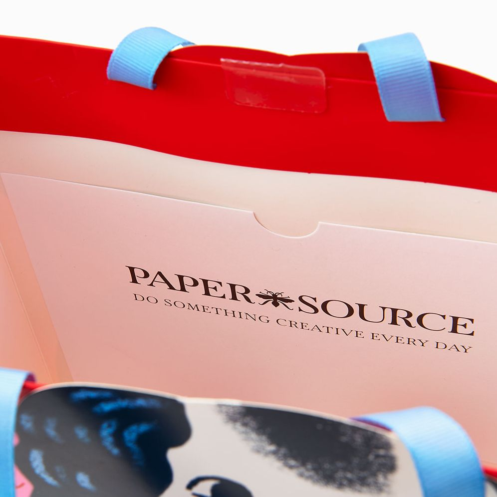 Vintage Valentine Dog Medium Gift Bag