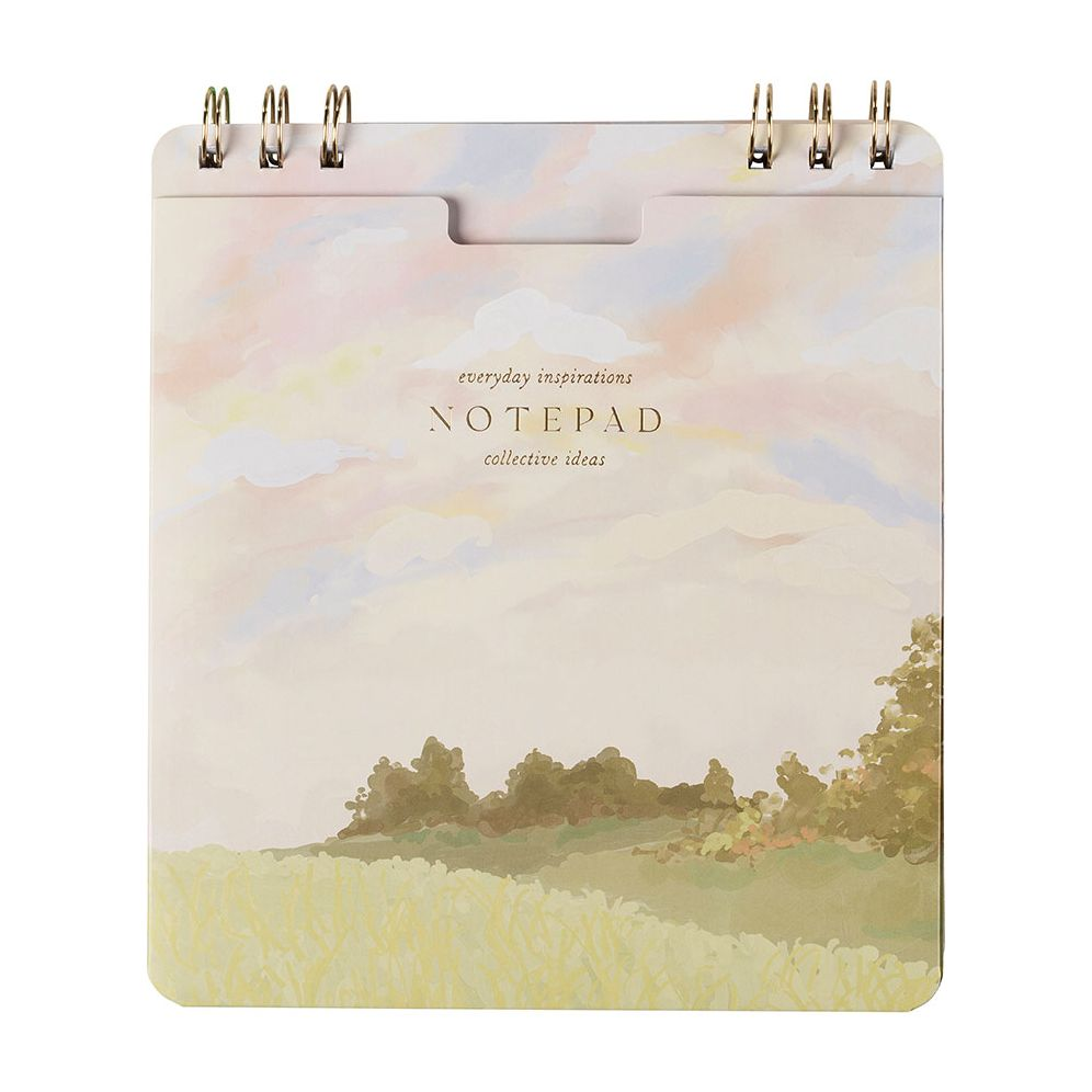Inspirations Spiral Top Notepad w Front Pocket - Exclusive