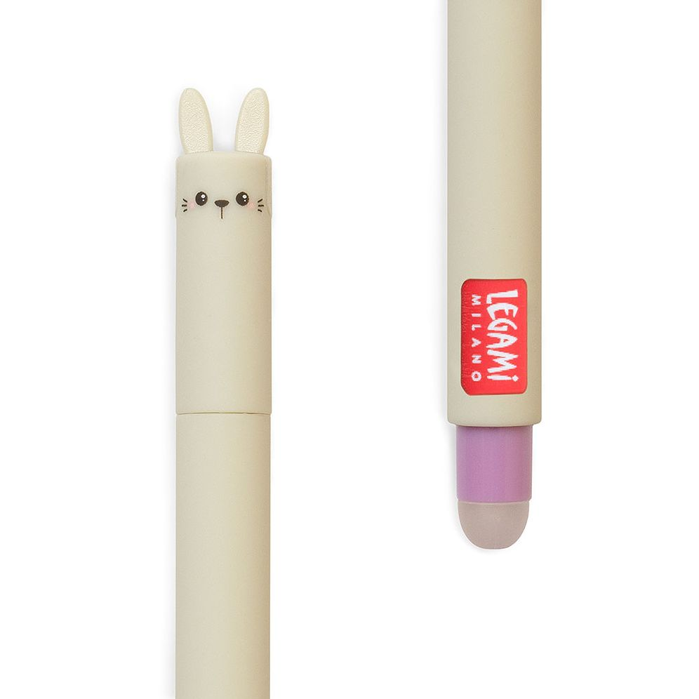 Bunny Erasable Gen Pen - Purple Ink