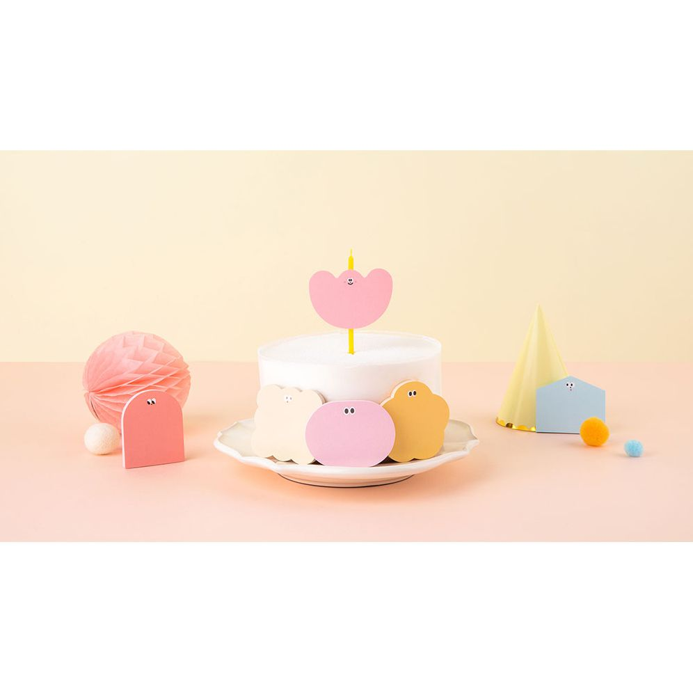 Liveworks Somsom Sticky Memo - ROUND