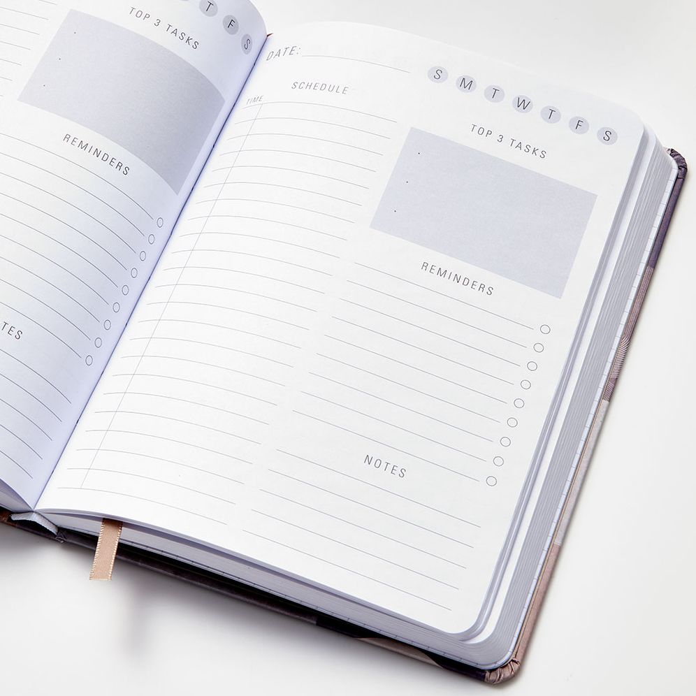 Modern Neutral Shapes Undated Planner