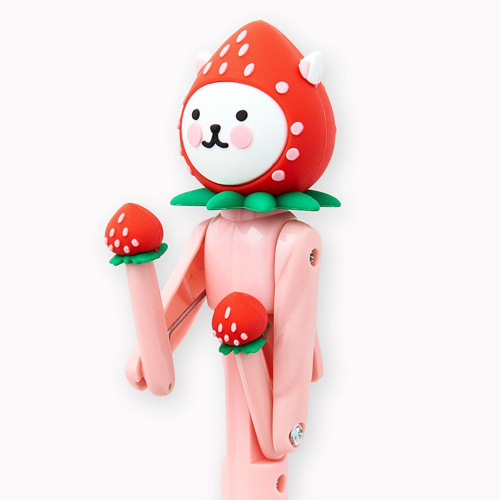 Strawberry Cat Punching Pen