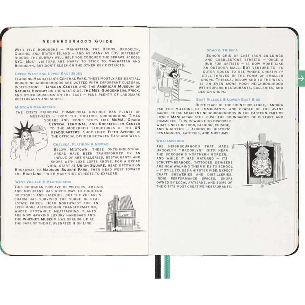 LUXE x Moleskine - New York City Travel Guide Pocket Notebook